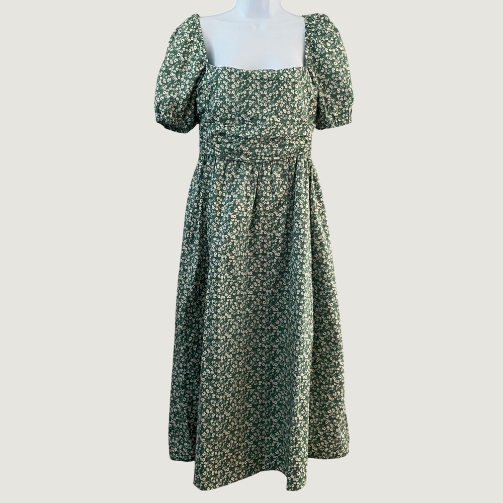 o.p.t. River Dress Sz 6 100% Cotton Cottagecore Fairy Milkmaid Renaissance Faire